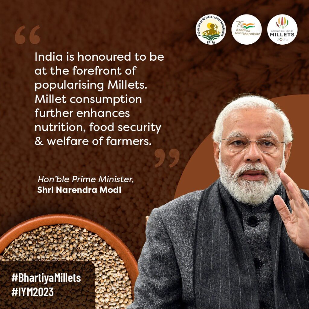 International year of millets, PM Modi statement on IYM