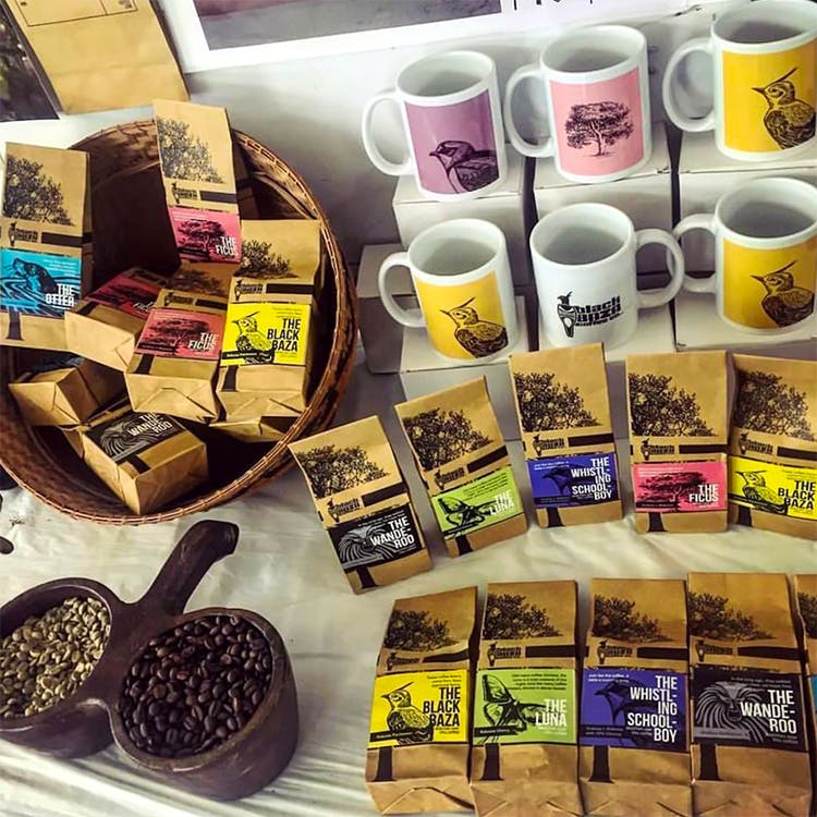 Image showing various Sustainable Black Baza Coffee Products