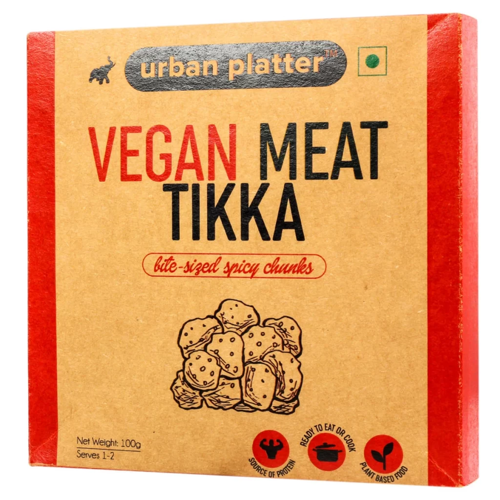 Urban platter vegan meat tikka