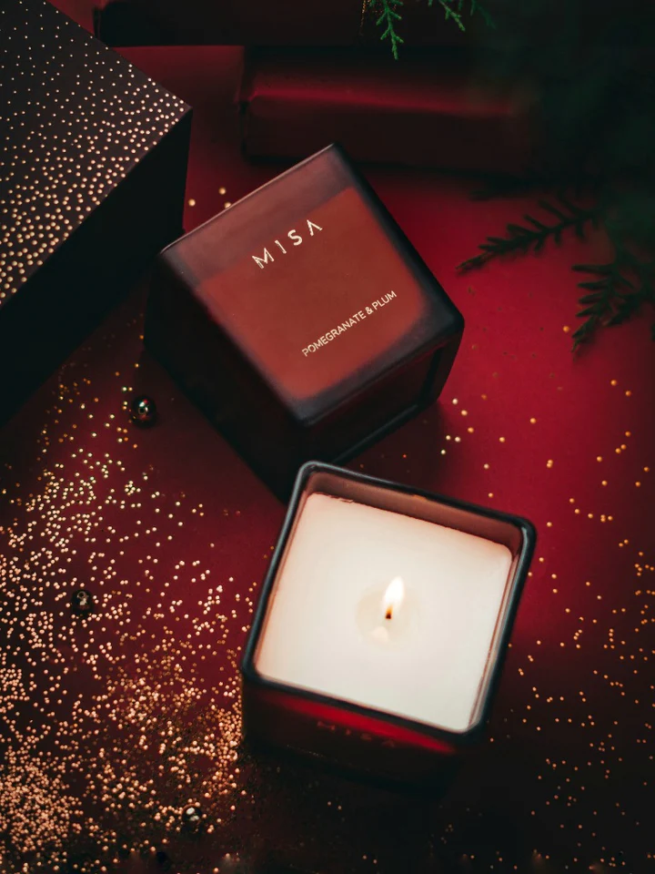 Misa Pomegranate Valentine's Day Candle