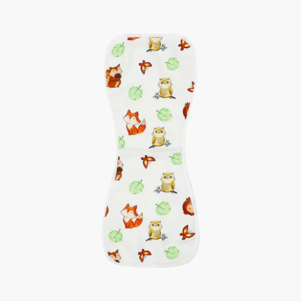 Zooland - Organic Muslin Aloe Vera Burp Cloth - Image 3